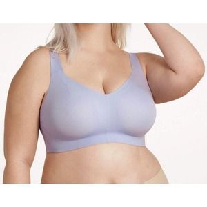 Evelyn & Bobbie Beyond Seamless Wirefree Bra Moonstone Size Large NWT